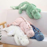 Cute Plush Dragon, Weighted Dinosaur Toy Children Adult Gift Or Decoration Pink 110cm V1237-ZY-203-4907