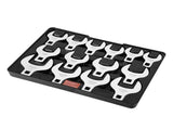 Crowfoot Wrench Set, 1/2" Drive 14-Piece SAE Crows Foot Wrench Set with Storage Tray, V952-NJBSTZJT1214TFIT9V0