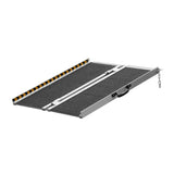 Portable Ramp 2FT, Non-Slip Aluminum Folding Handicap Ramp, Door Threshold Ramps for V952-ZDKMJPD24YC1YF5QCV0