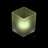 30 Bulk Pack Square Cube Frosted Glass 5cm Tealight Candle Holder Festival Decor Wedding Propose V382-SQFH30