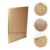 A3 Golden Aluminium Photo Frame, Stable and Compact for Home Decor V1192-AZ-W-25067
