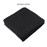 2pcs Set Black Durable Thickened Mildew proof Lightproof Curtain Household V1294-YM0901-JY16889-05
