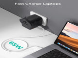 AUKEY PA-TA11A GlobeMate 65W GaN Universal Adapter with USB Ports V1089-LTTSN1071404