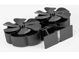 12Blade Fan Heat Self-Powered Wood Stove Top Burner Fireplace Silent Eco Heater V201-FCA0212BL8AU
