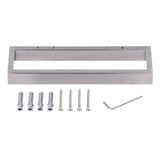 Stainless Steel Towel Rack Bathroom Towel Holder Wall Mounted Towel Bar Square Thicken Towel Hanger V1294-YM0714-3112210098511