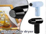 Wireless Mini Negative Ion Hair Dryer Portable Small Dryer V1263-JX-5594
