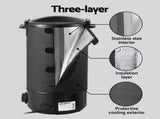 Devanti 10L Wax Melter Candle Making 1520W Melting Pot Furnace Pour Spout Soap WAX-08-10L