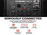 GENPOWER 3.6kW Peak 3.2kW Open Frame Inverter Generator, 2x15A, 11L Tank, Portable, Backup V219-GENINVGN36FA
