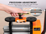 Rolling 3"/76 mm Jewelry Rolling Mill Machine, 1 2 Gear Ratio, 3-in-1 Multi-function Rolling V952-SHYYPJ3H10000SGWWV0