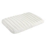 Pawz XL Size Orthopedic Dog Bed with Sherpa Plush Removable Cover in White PT1275-XL-WH