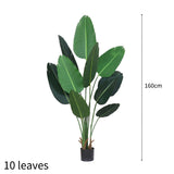 SOGA 4X 160cm Artificial Green Indoor Traveler Banana Fake Decoration Tree Flower Pot Plant APLANTFHM16010X4