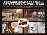 UNIMAC 30KW Portable Industrial Diesel Direct Forced Air Space Heater, Commercial Grade for V219-UMDHVP04A