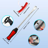 Tire Lever 23 Suits, 3 Tire Levers, 3 Wheel Rim Protectors Tool Kit 10 Tire Valve Caps And Caps For V1188-MS-227-0389