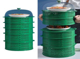 Food Plate Cover Dustproof Flyproof Breathable Easy to Clean Multifunctional Leftovers Cover for V1294-YM0901-3118230435311