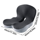 Memory Foam Seat Cushion Lumbar Support Ergonomic Back Support Office Car AAAAA V201-QUEW13819330