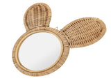 Hanging Mirror High Definition Rattan Mirror Wall Decorative Makeup Mirror for Bathroom Hotel V1294-YM0715-3115210268711