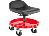 Shop Stool, 135 kg Rolling Garage Stool, 56 cm to 66 cm Adjustable Height Mobile Rolling Gear Seat, V952-YXAPDSFZDQCDJEZCNV0