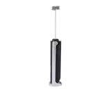 Handheld Milk Frother, Black, Dual Hoop Head, 3 Adjustable Gears, Electric Foam Maker for Coffee V1263-JX-2924