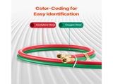Oxygen Acetylene Hose 1/4-Inch x 50FT T Grade Hose 300PSI Max Working Pressure V952-TJYYGHJRGMG5XT6X0V0