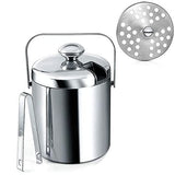 Ice with Lid, Double-Walled Ice with Lid, Stainless Steel, 1.3 Liter Insulated Ice V1192-AZ-W-14149