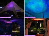 Star Projector Light Party Atmosphere Bedroom Ambient Night Light Starry Nebula Ceiling LED V1294-YM0901-L6966