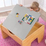2-in-1 Activity Table with Board for kids 64 x 60 x 40 cm V178-12489