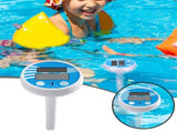 Solar Panel Floating Pool Thermometer With Large Digital Display For Accurate Temperature Readings V1366-AZ2-W-16686
