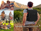 Large 45 Can Insulated Cooler Backpack for Picnic, Beach, and Camping in Australia - 36H Cooling, V888-ELOSUNG41381