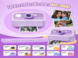 32GB Kids Digital Camera with 1080P HD and Instant Printing, 2.4-Inch Screen, Includes Paper, for V1188-MS-325-0193