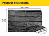 Heavy Duty 0.5mm HDPE Pond Liner Waterproof Sheet 4.5m x 3m for Garden & Fish Ponds V324-PDLINER45X3
