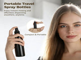42PCS Spray Bottles, Black Fine Mist Cleaning Bottles, Empty Refillable Atomizer Containers, V1192-AZ-W-18355