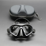 Professional adult small face free diving mask snorkeling mask box set, high-definition tempered V1102-HEQSJ-001