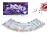 3D Acrylic Gel Pens 12/24/36/48 Color Gel Pens Art Supplies Australia Smooth Writing - Multi-color V1106-120-422242-MLT-36COLORS