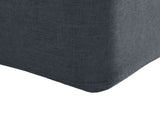 Levede Fabric Bed Frame Queen Tufted Dark Grey BF1008-Q-DG