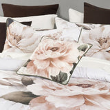 Bianca Somerset White Cotton Sateen Floral Quilt Cover Set Queen V442-BCA-QUILTCS-SOMERSET-WHITE-QS