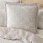 Private Collection Dakota Stone Quilt Cover Set Cotton Yarn Dyed Jacquard Queen V442-LED-QUILTCS-DAKOTA-STONE-QS