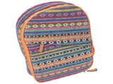 Portable Orange Camping Kitchenware Storage Bag with Ethnic Design V1366-AZ2-W-19353