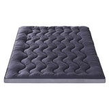 Giselle Bedding 5cm Pillowtop Topper Bamboo Polyester Blend Fibre Pad for Back Pain Relief Washable TOPPER-WA-CHAR-Q