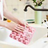 14 Cavity Star Silicone Mold, 16.9 x 16.7 cm V1237-ZY-908-092