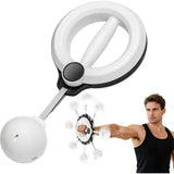 Unisex 360&deg Hand Rotation Forearm Trainer Arm Shoulder Chest Workout Home Gym Equipmen V1232-SPXLQ001