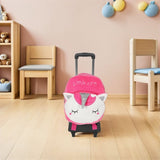 Lightweight Backpack Trolley, Multi-Color, Telescopic Handle, Detachable Wheels, for Bags V1369-AZ3-W-13113