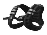 Everfit 10kg Weighted Vest Men Women, Reflective Running Vest with Armband Pouch WV-10K-BK