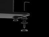 Kanto SX22 22" Tall Fillable Speaker Stands with Isolation Feet - Pair, Black V398-KO-SX22