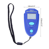 Mini Portable Paint Car Coating Paint Thickness Digital Gauge Meter Tester Enamel Plastic Epoxy Iron V1366-AZ2-W-16835