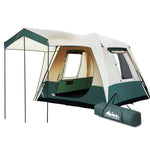 Weisshorn Instant Up Camping Tent 4 Person Pop up Tents Family Hiking Dome Camp TENT-C-FAST-240