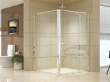 Semi Frameless Shower Screen x 195cm Side AS/NZS Glass V63-828651