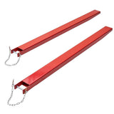 Heavy Duty Pallet Fork Extensions 184cm Carbon Steel Forklift Attachments with Safety Pins for V63-958351