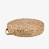 Jute Hand Braided natural floor-pallet cushion 60 x 60 x 20 cm V262-CI-STK-562FC