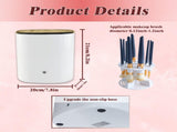 New Electric Makeup Cleaner, Cleaning Drying 2 in 1 Makeup Cleaner Machine, Cosmetic V1192-AZ-W-12091