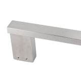 Bath Towel Rack Square Space Aluminum Versatile Widened Towel Bar for Home Hotel Bathroom V1294-YM0901-3112240010111